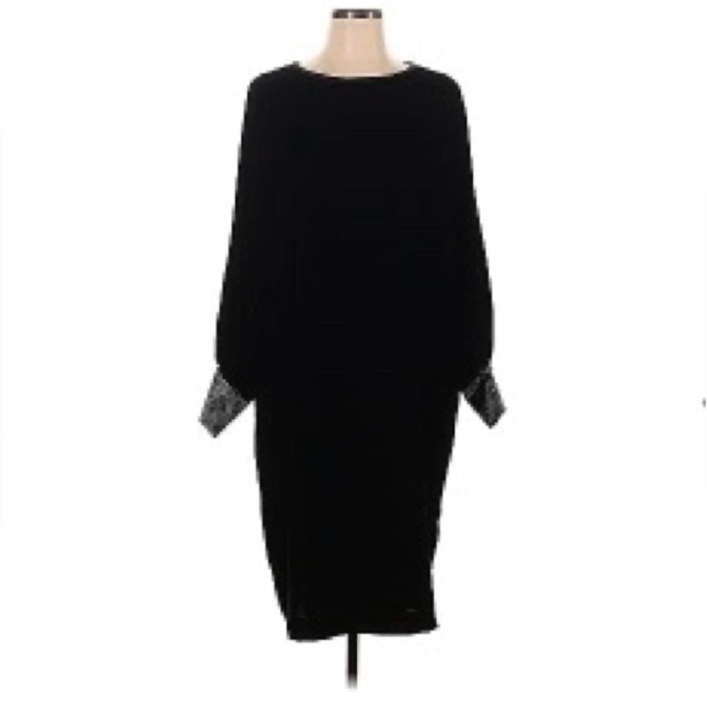 Marina Rinaldi designer jeweled cuff Cocktail dress sz 14